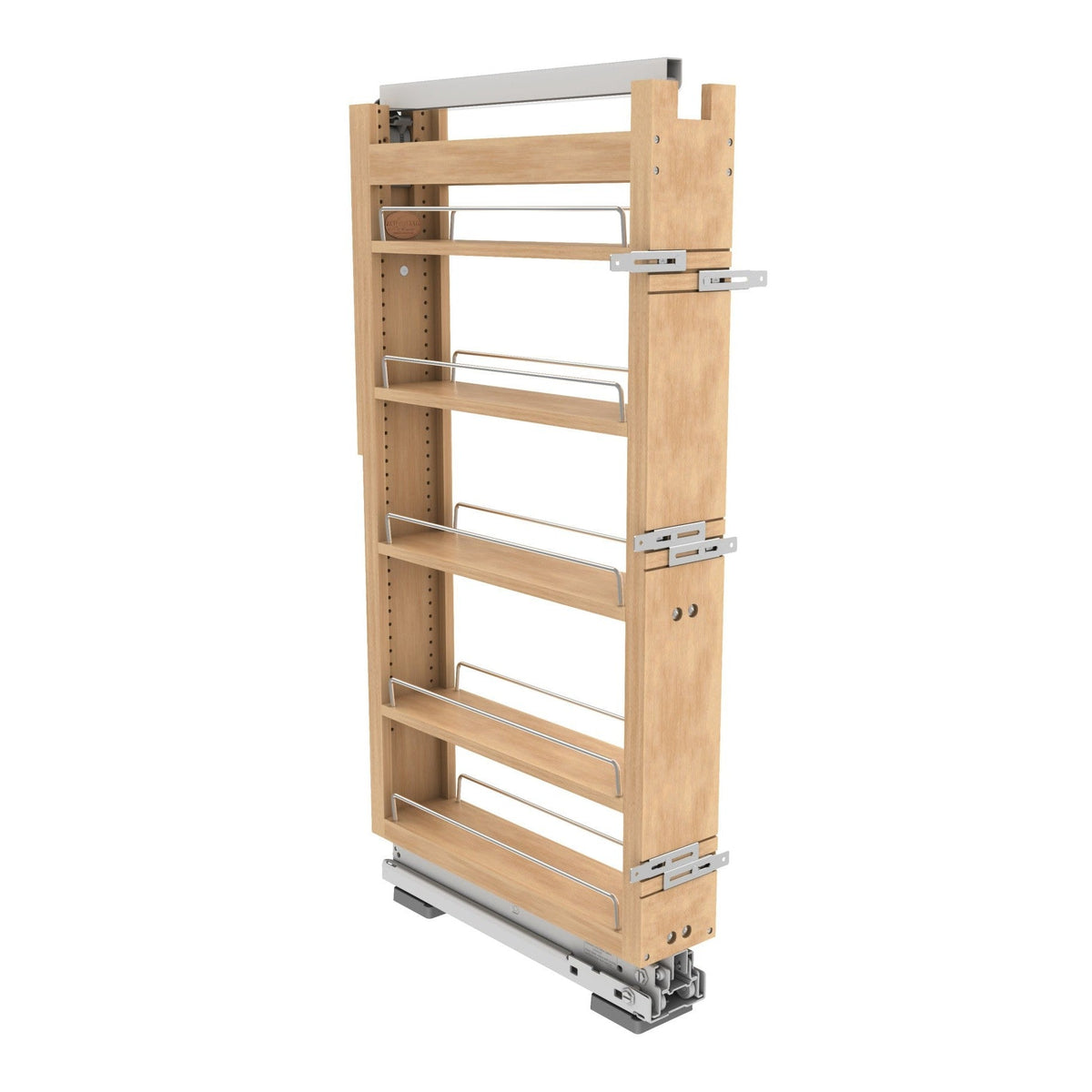 REV-A-SHELF 448-TPF Series Tall Cabinet Pullout w/ Fulterer Soft-Close Slides