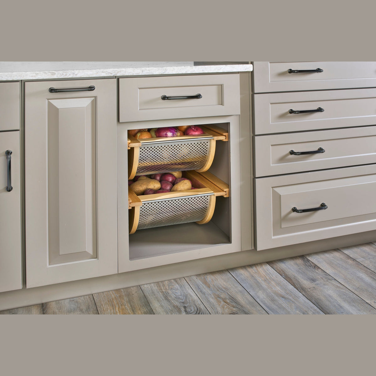 REV-A-SHELF 4SSB Series Produce Basket