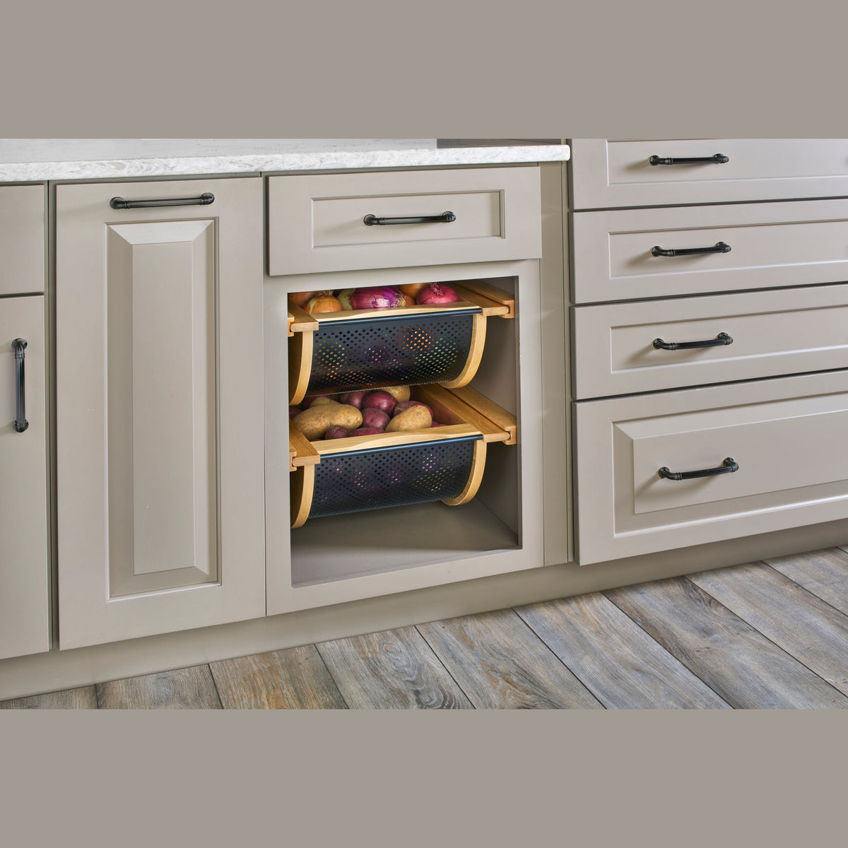 REV-A-SHELF 4SSB Series Produce Basket