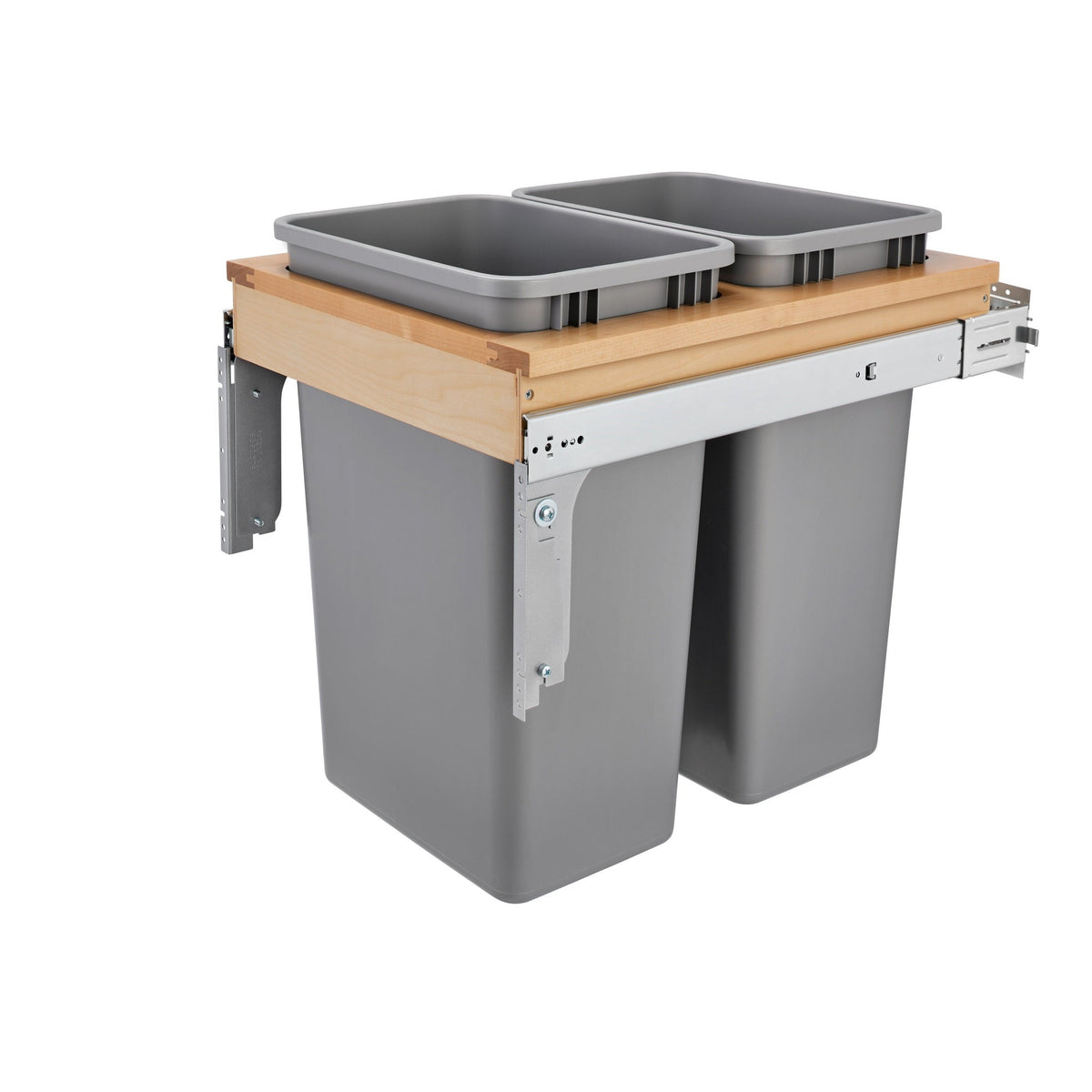 REV-A-SHELF Wood Top Mount Pullout Waste Container w/ Soft-Close (4WCTM)