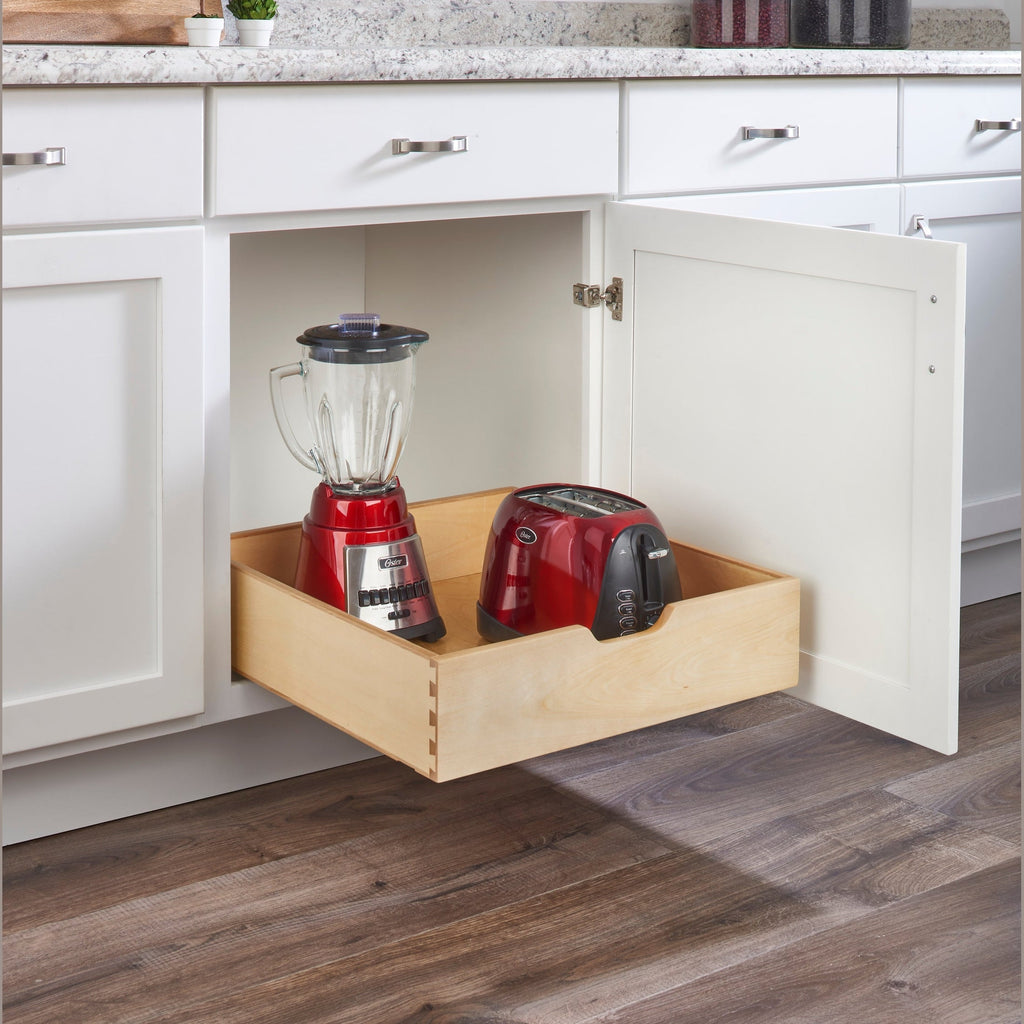 REV-A-SHELF 4WDBSC Series Wood Pullout Drawer Box w/ BLUM Soft-Close