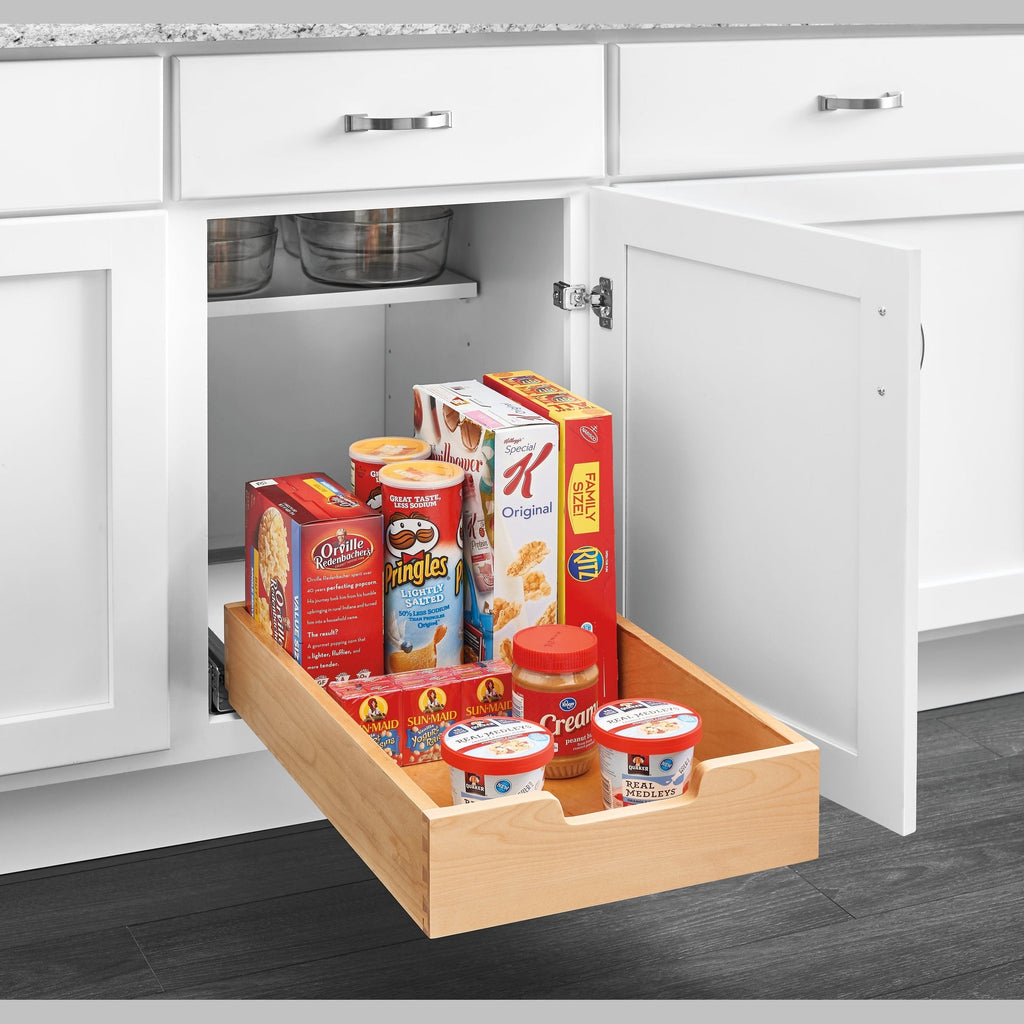 REV-A-SHELF 4WDB4 Series Standard Wood Pullout Drawer w/ BLUM Soft-Close