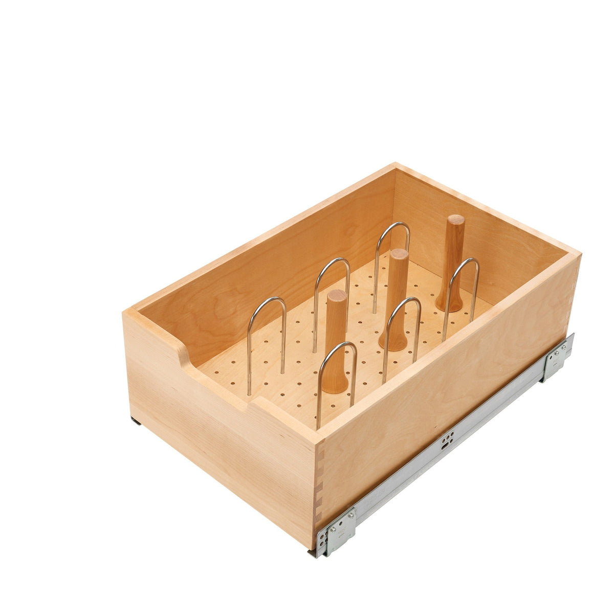 REV-A-SHELF 4WDB7 Series Tall Wood Pullout Drawer w/ BLUM Soft-Close