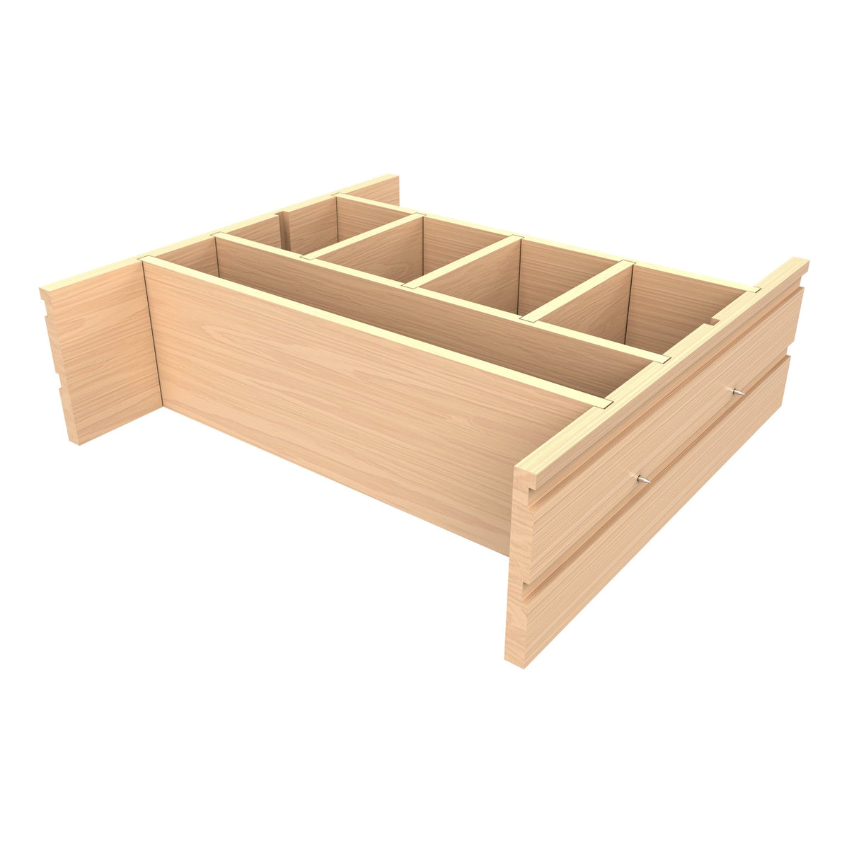 REV-A-SHELF 4DIV Series Deep Drawer Divider Insert