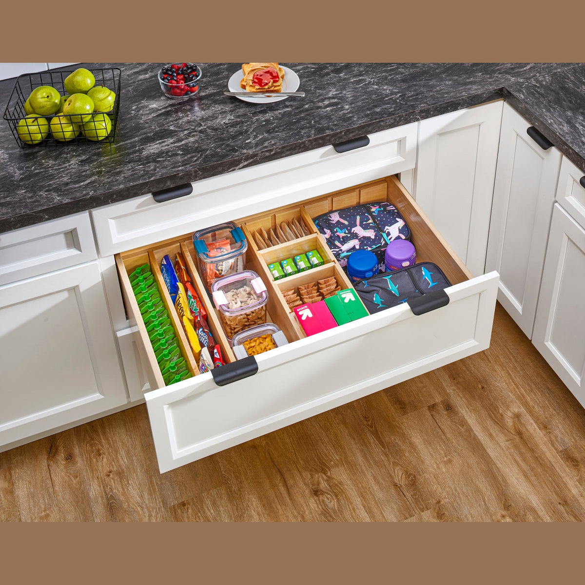 REV-A-SHELF 4DIV Series Deep Drawer Divider Insert