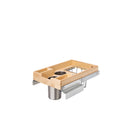 REV-A-SHELF 4WDUT Series Base Cabinet Side-Mount Utensil Pullout w/ BLUM Soft-Close Slides
