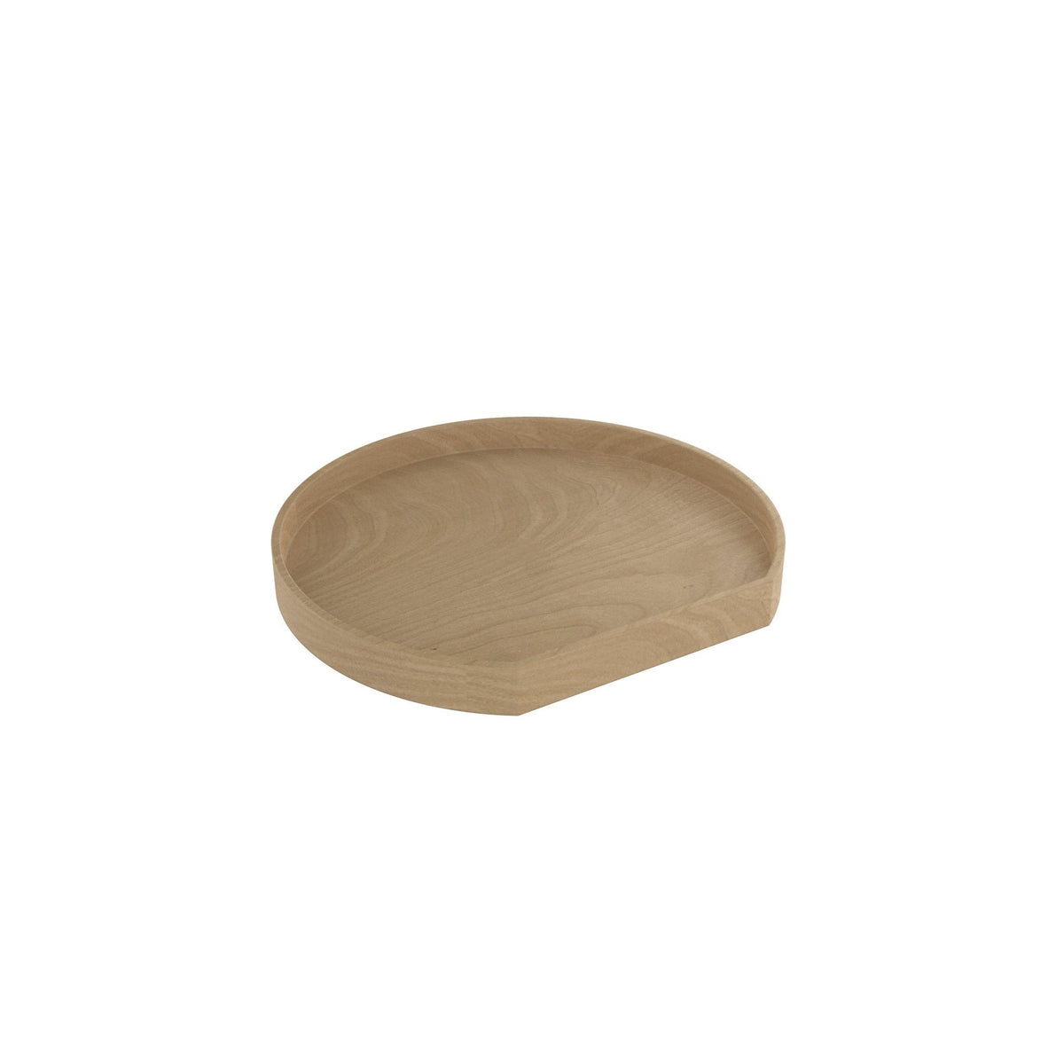 REV-A-SHELF 4WLS201-BS Series Wood D Shaped Lazy Susans For Corner Wall Cabinets W/Swivel Bearing