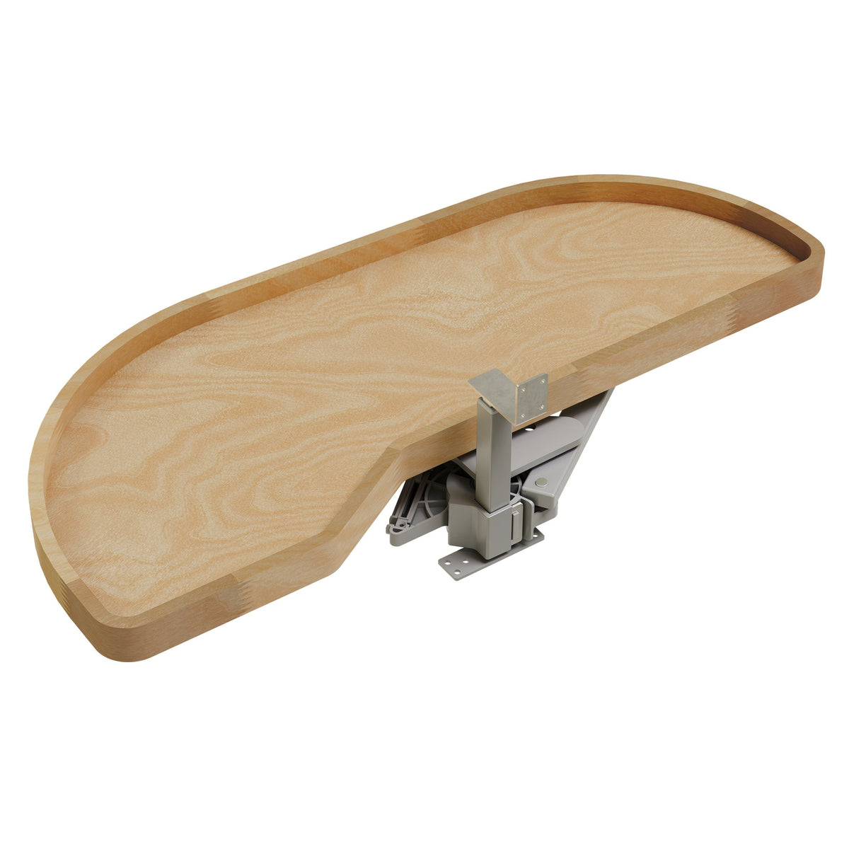 REV-A-SHELF 4WLS871 Series Maple Single-Tier Classic Girasolo w/ Soft-Close  Blind Corner Organizer