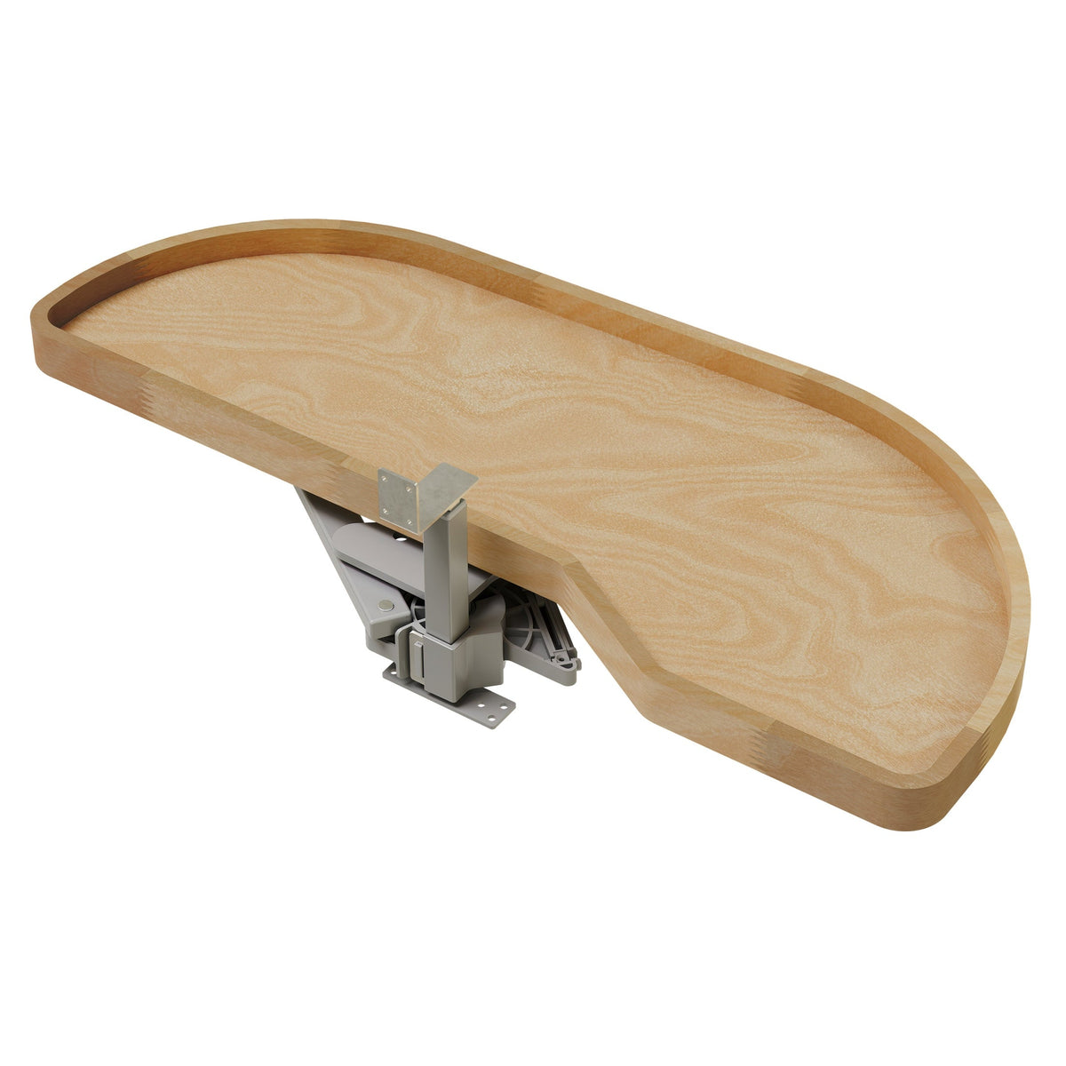 REV-A-SHELF 4WLS871 Series Maple Single-Tier Classic Girasolo w/ Soft-Close  Blind Corner Organizer