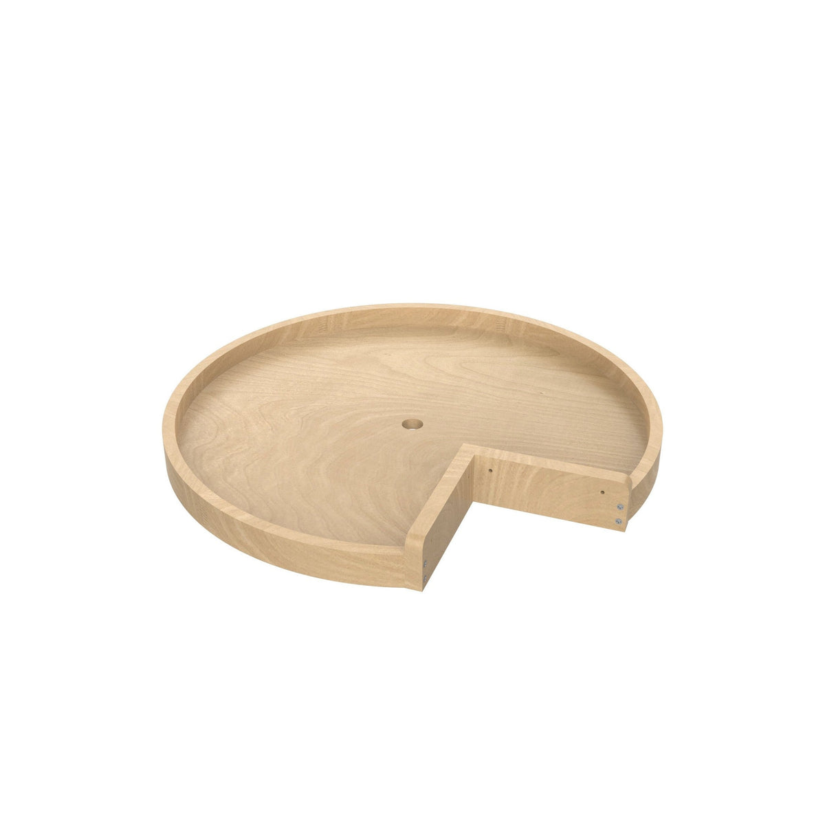 REV-A-SHELF 4WLS901 Series Wood Pie Cut Lazy Susan Shelf For Corner Base Cabinets