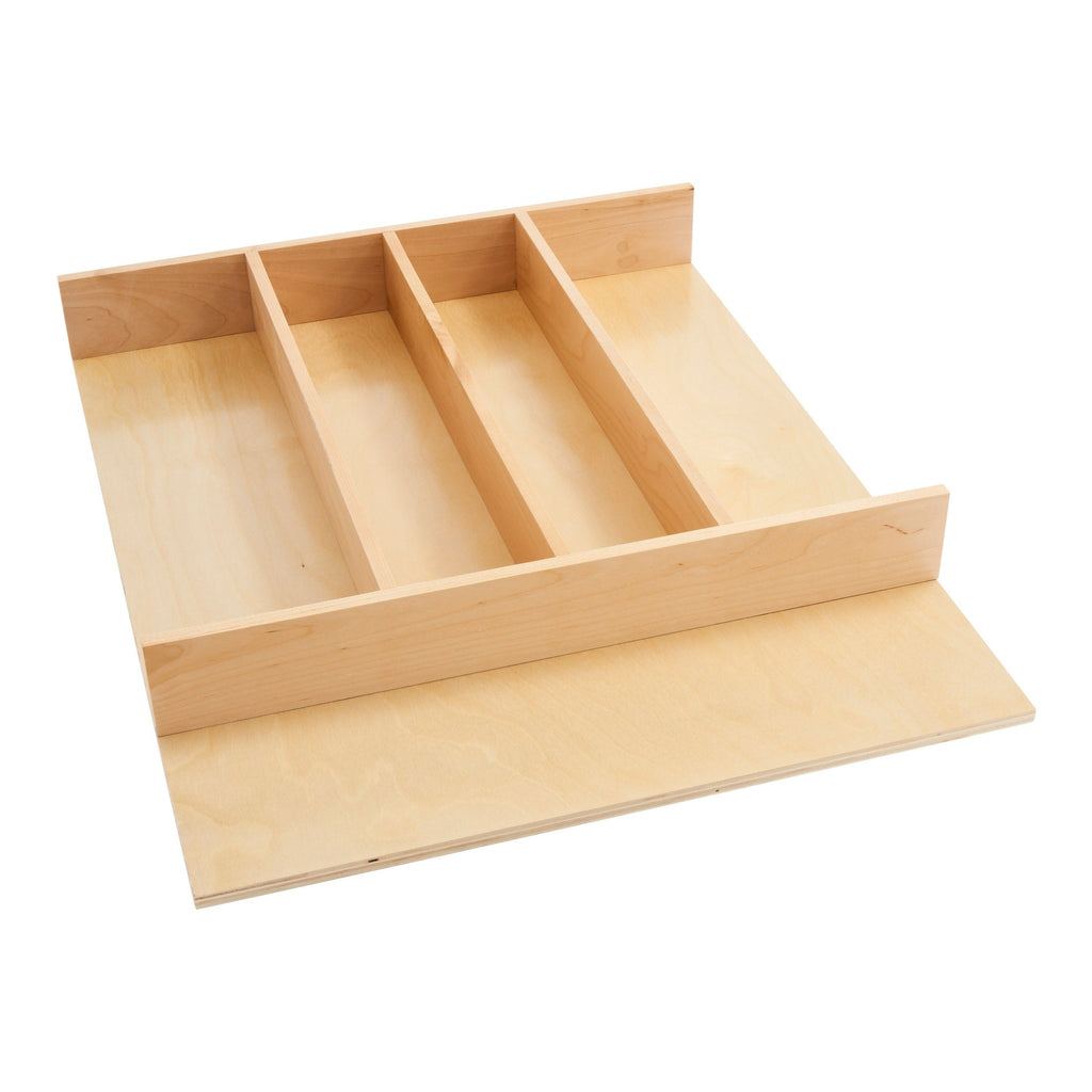 REV-A-SHELF 4WUT Series Wood Trim-to-Fit Utensil Drawer Insert Organizer