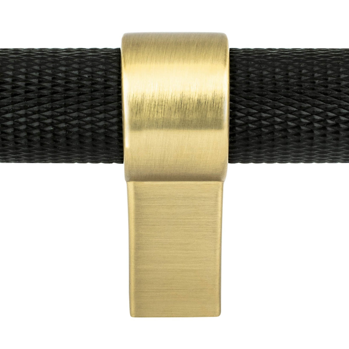 BERENSON Radial Reign Cabinet Knobs & Pulls - Matte Black and Modern Brushed Gold