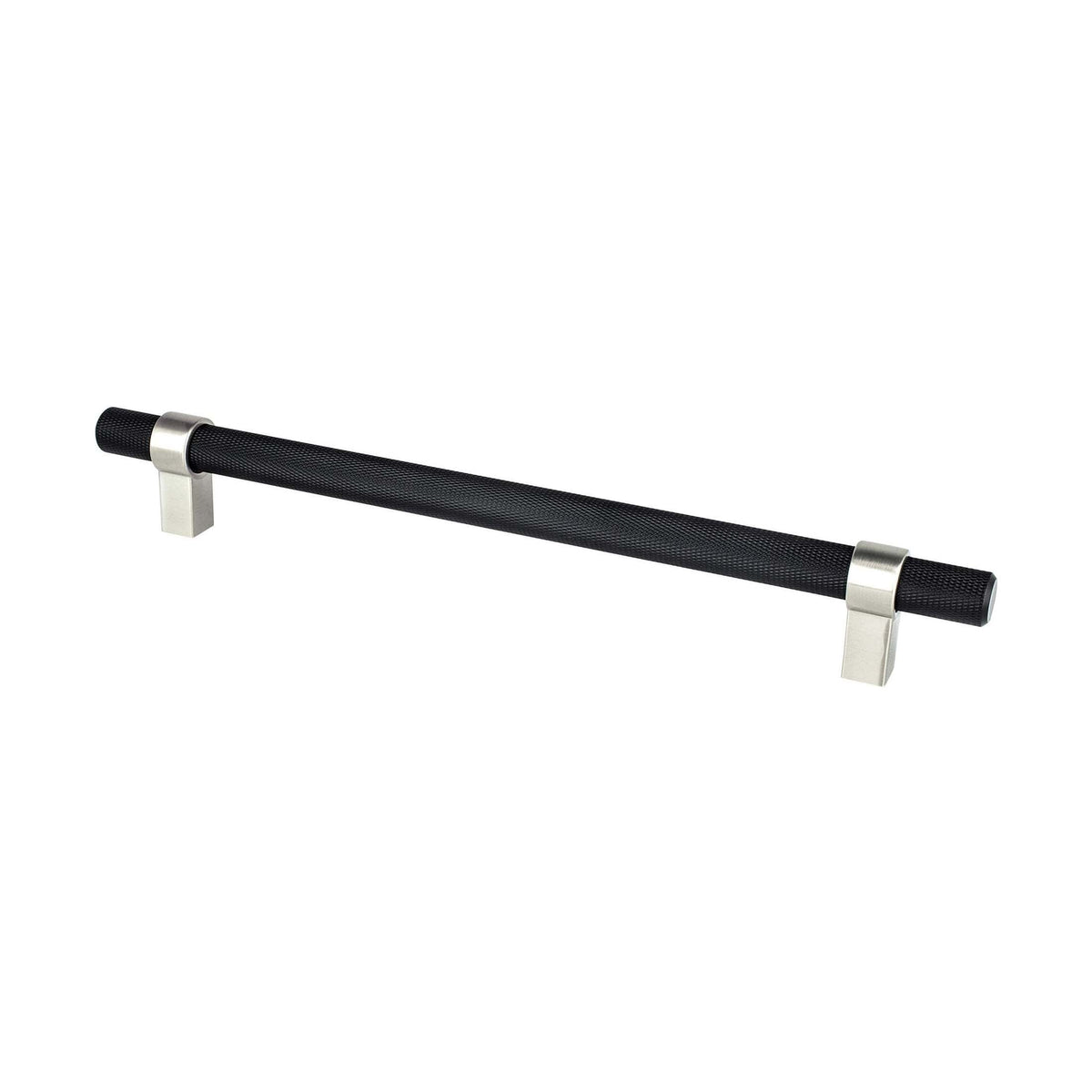 BERENSON Radial Reign Cabinet Knobs & Pulls - Matte Black and Brushed Nickel