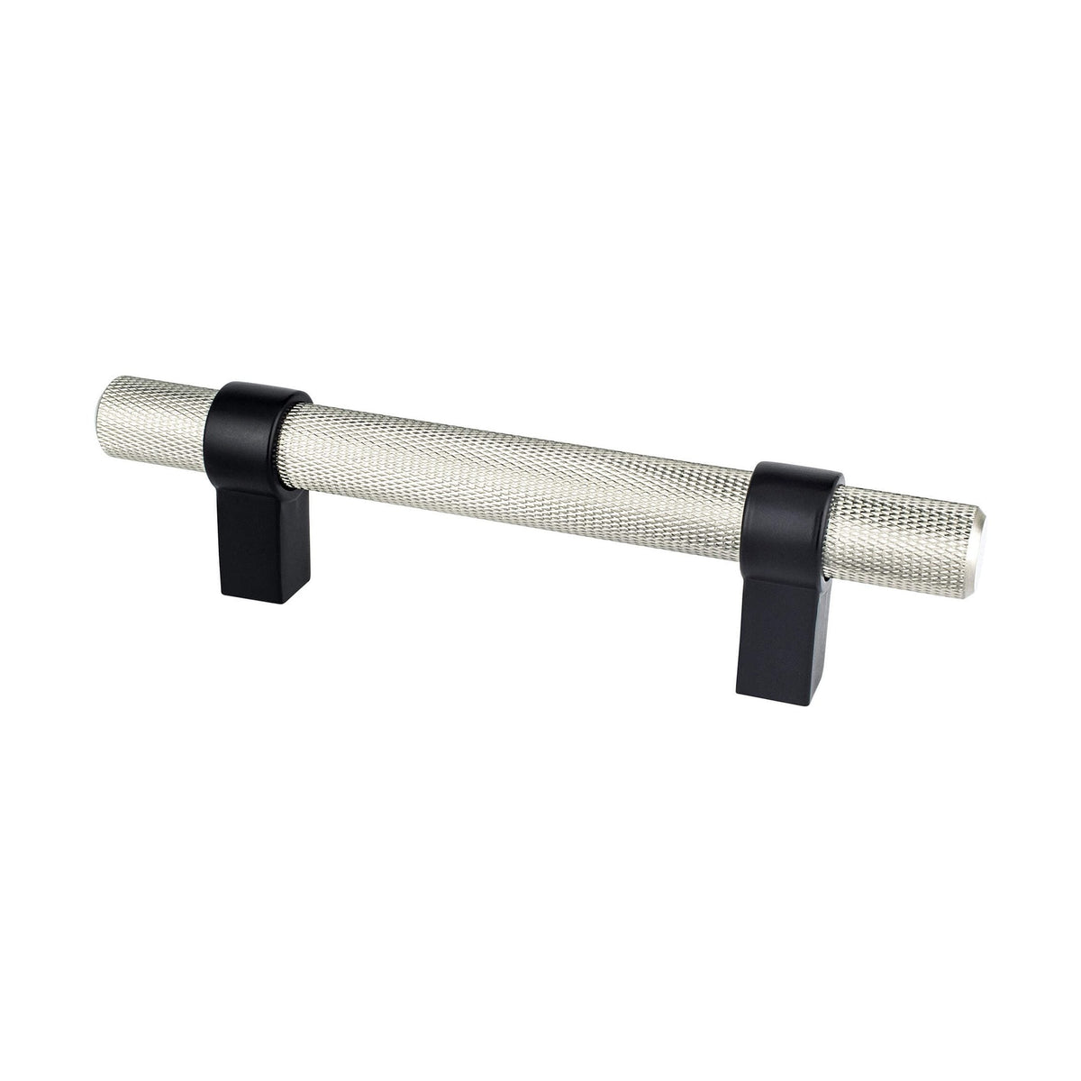 BERENSON Radial Reign Cabinet Knobs & Pulls - Brushed Nickel and Matte Black