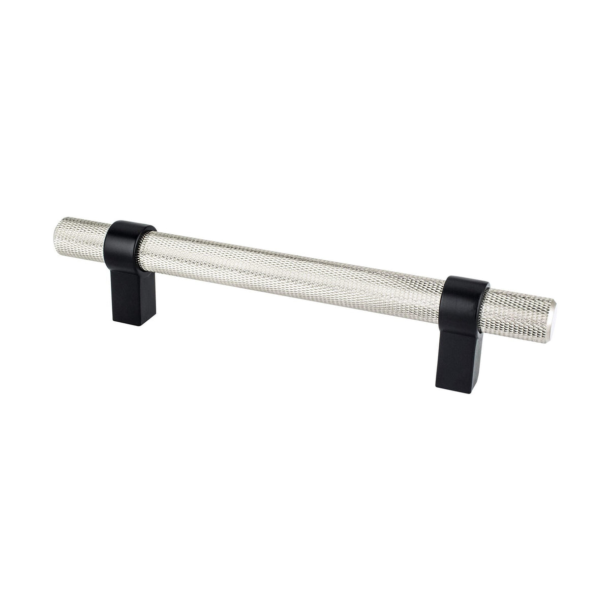 BERENSON Radial Reign Cabinet Knobs & Pulls - Brushed Nickel and Matte Black