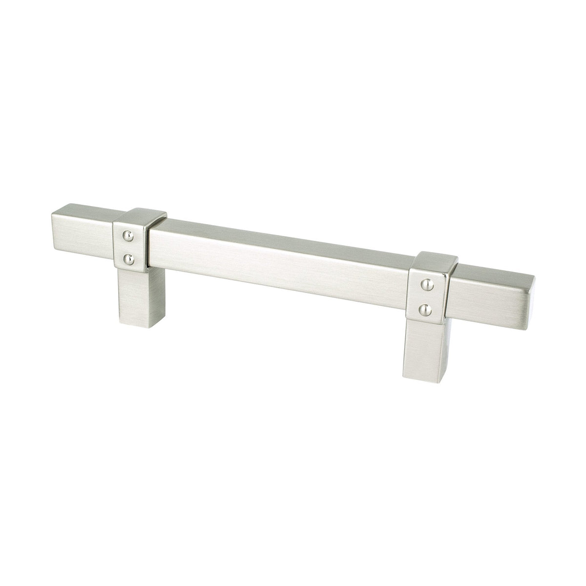 BERENSON Rivet Rebel Cabinet Knobs & Pulls - Brushed Nickel