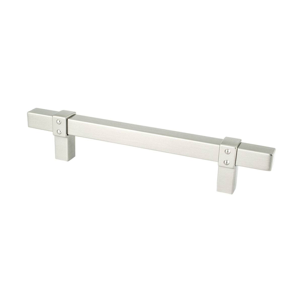 BERENSON Rivet Rebel Cabinet Knobs & Pulls - Brushed Nickel