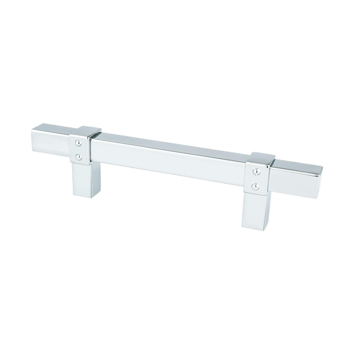 BERENSON Rivet Rebel Cabinet Knobs & Pulls - Polished Chrome