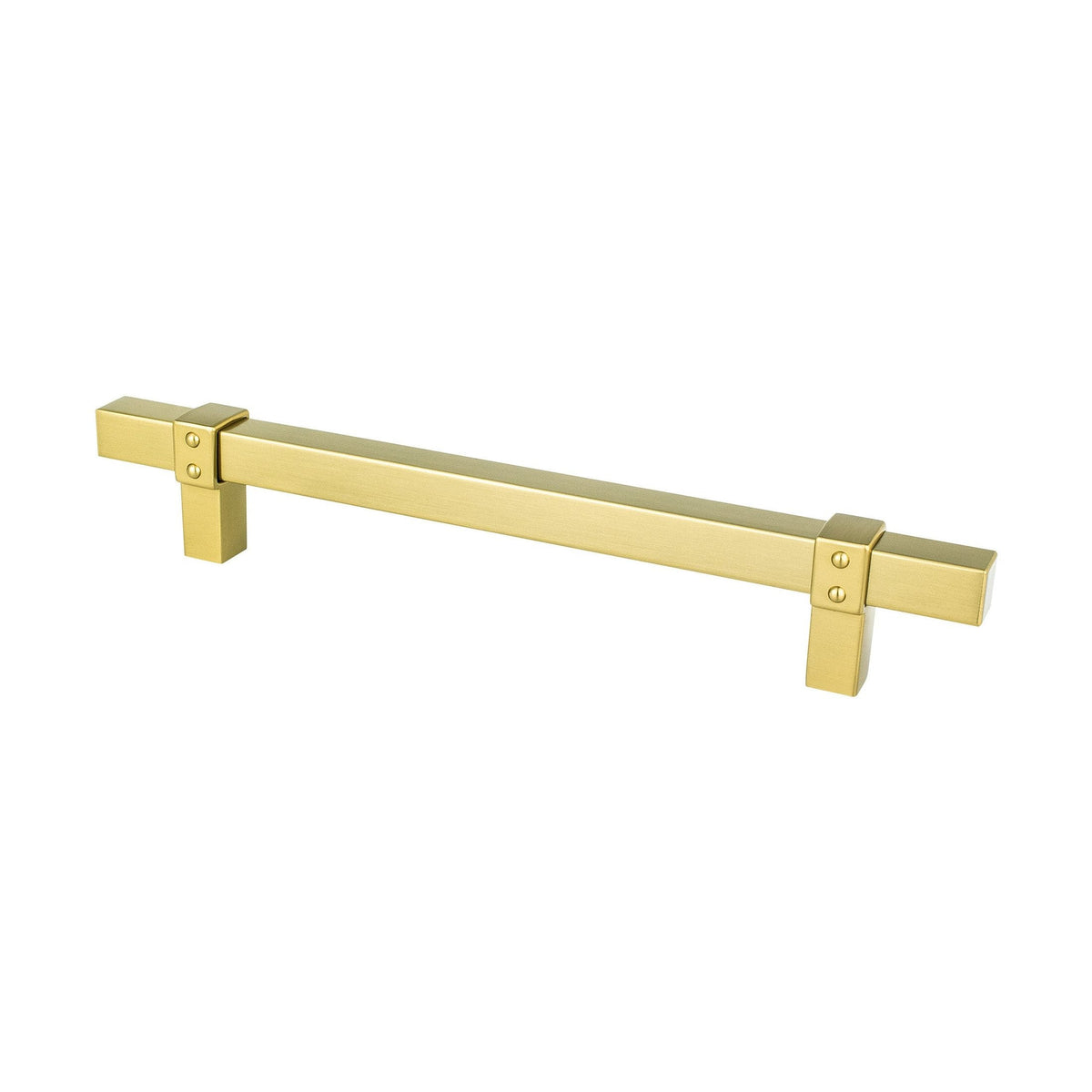 BERENSON Rivet Rebel Cabinet Knobs & Pulls - Modern Brushed Gold