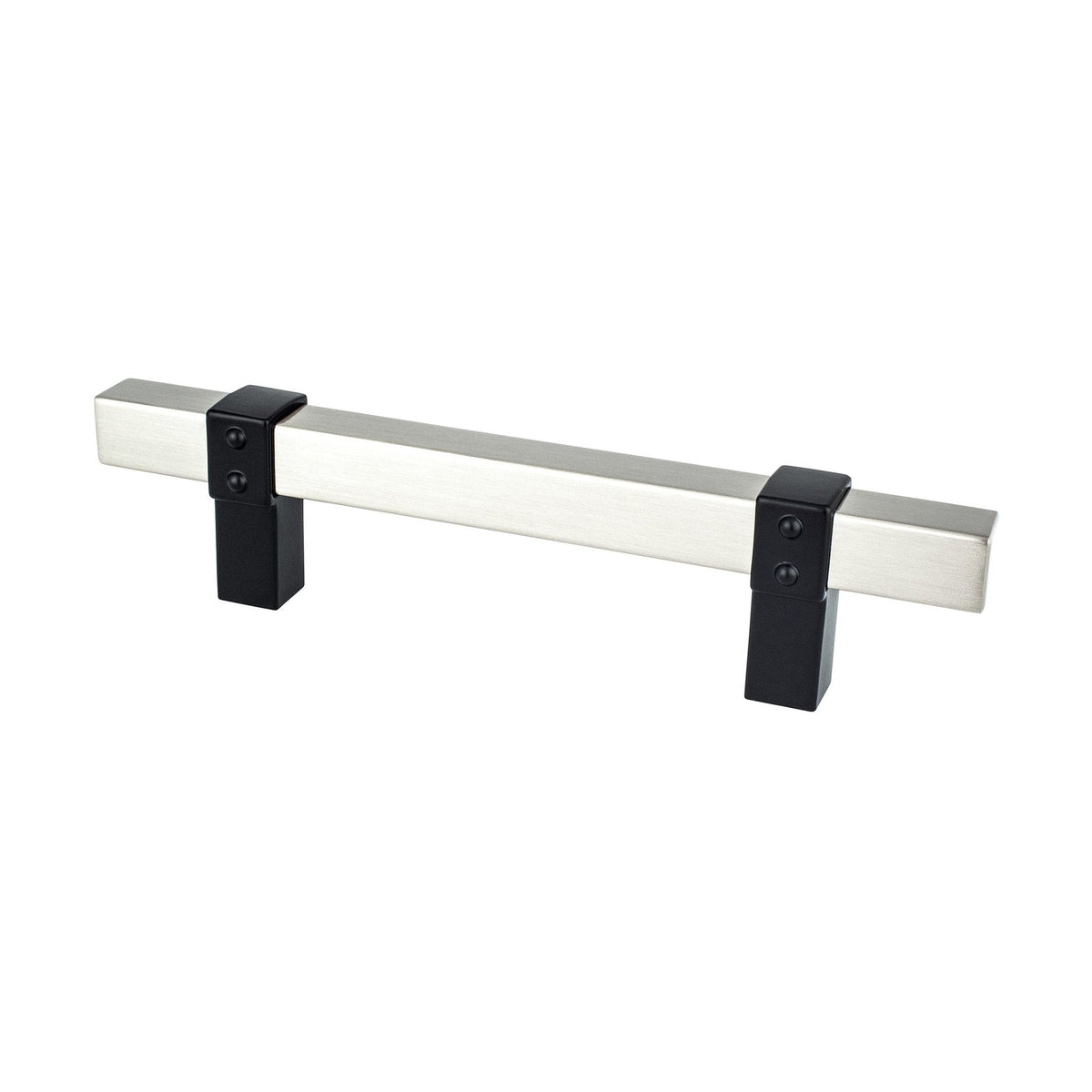 BERENSON Rivet Rebel Cabinet Knobs & Pulls - Brushed Nickel and Matte Black