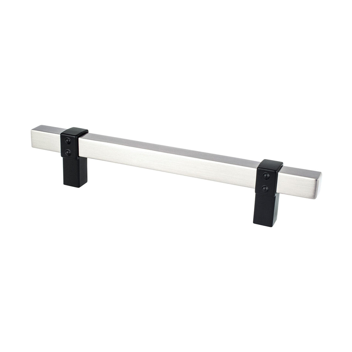 BERENSON Rivet Rebel Cabinet Knobs & Pulls - Brushed Nickel and Matte Black