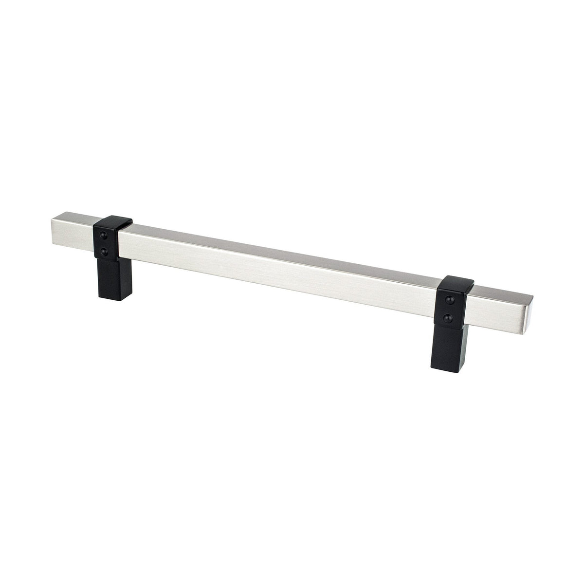 BERENSON Rivet Rebel Cabinet Knobs & Pulls - Brushed Nickel and Matte Black