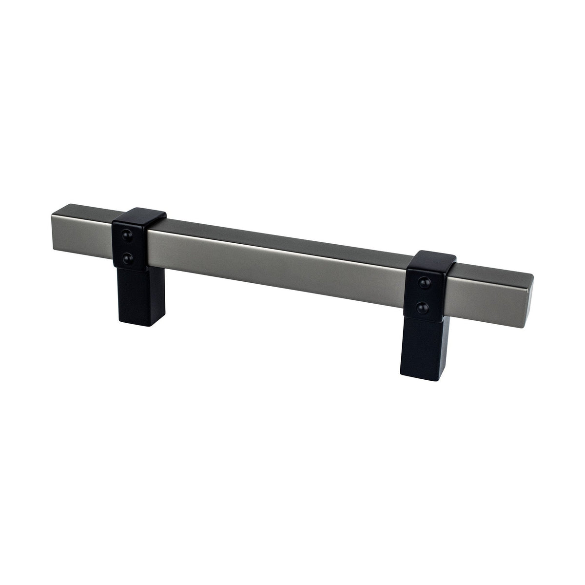 BERENSON Rivet Rebel Cabinet Knobs & Pulls - Slate and Matte Black