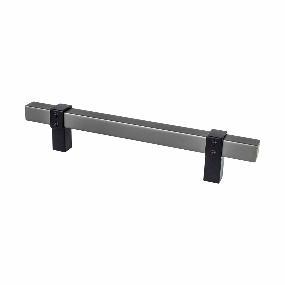 BERENSON Rivet Rebel Cabinet Knobs & Pulls - Slate and Matte Black