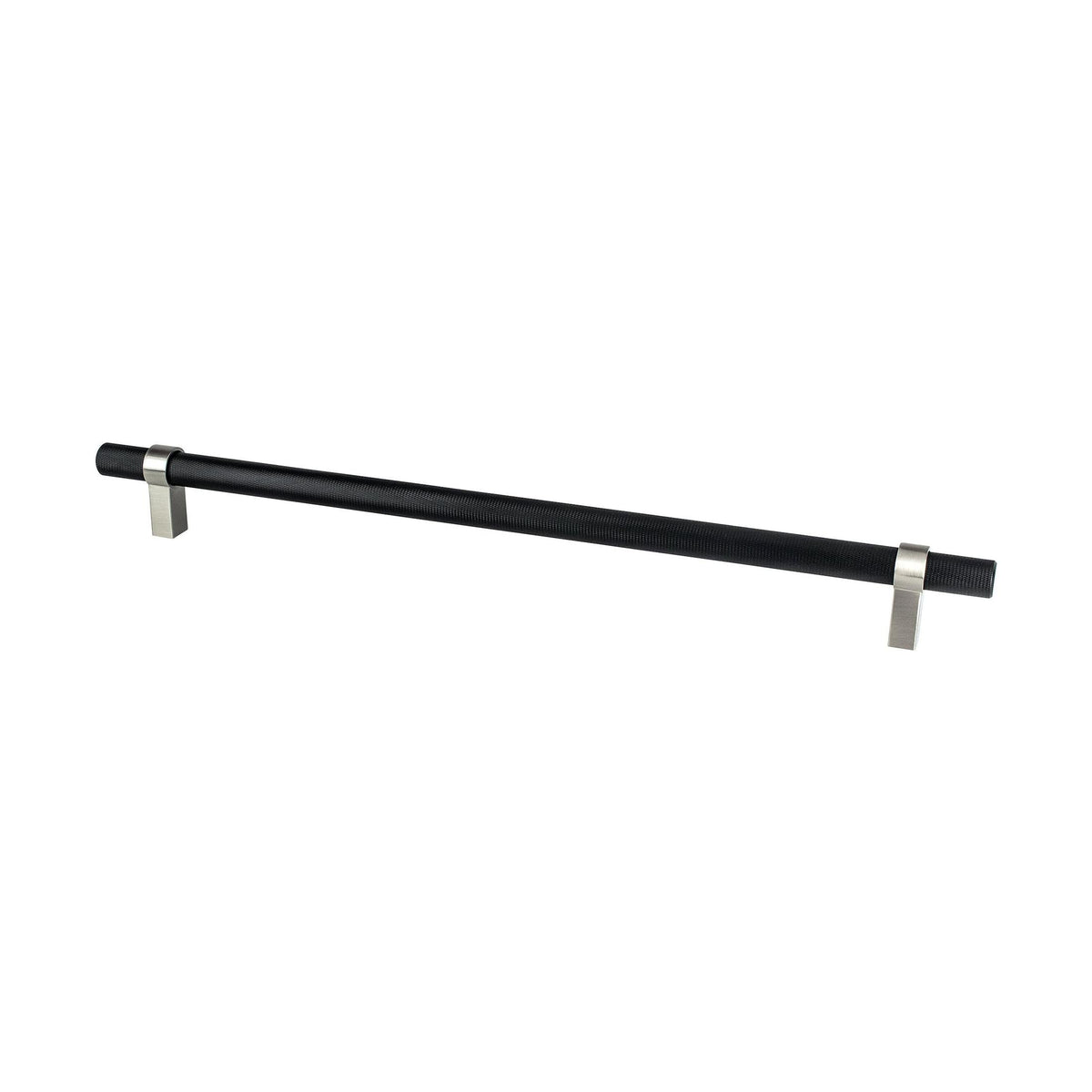 BERENSON Radial Reign Cabinet Knobs & Pulls - Matte Black and Brushed Nickel