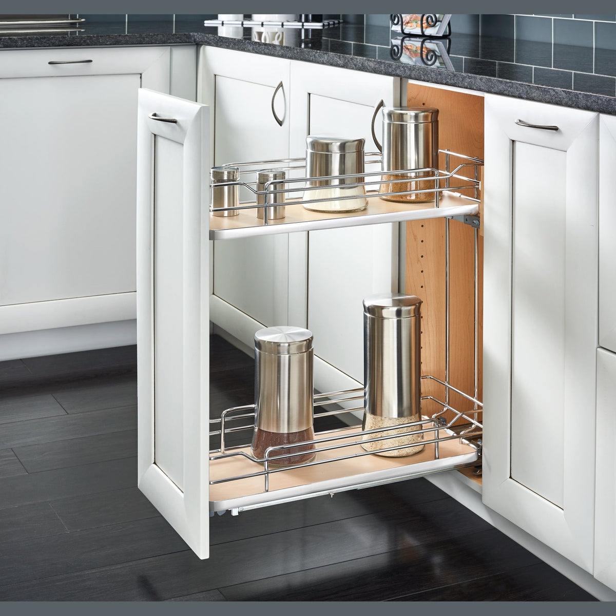 REV-A-SHELF 5322 Series Two-Tier Pullout Wire Organizer