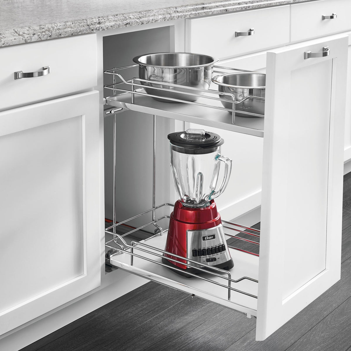REV-A-SHELF 5322 Series Two-Tier Pullout Wire Organizer