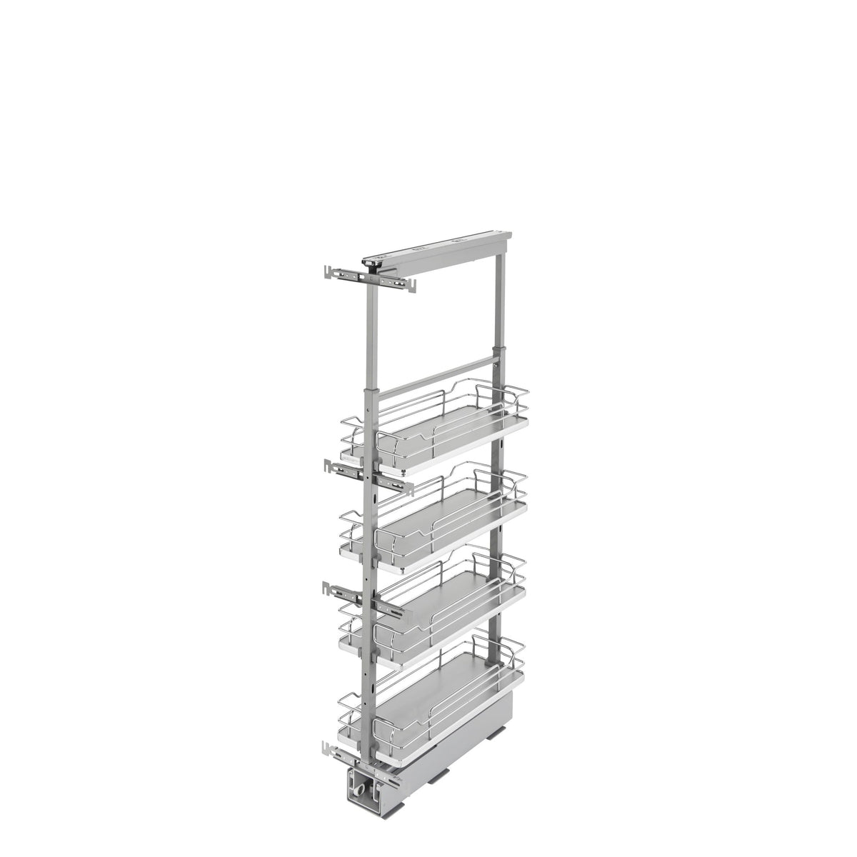 REV-A-SHELF 5343 Series  Solid Bottom (4) Shelf Pullout w/ Soft-Close for Pantry