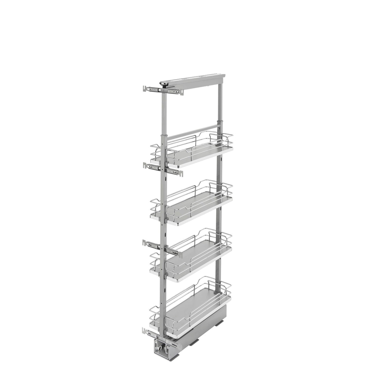 REV-A-SHELF 5350-08-GR Solid Bottom (4) Shelf Pullout w/ Soft-Close for Pantry
