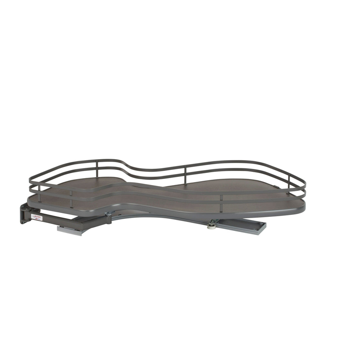 REV-A-SHELF 5371 Series Solid Bottom Flat Wire Single-Tier Cloud Optimizer Blind Corner Organizer
