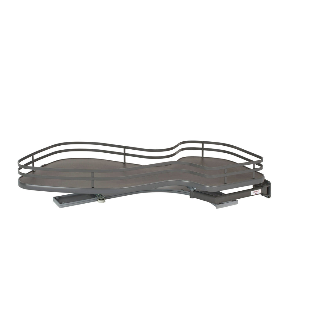 REV-A-SHELF 5371 Series Solid Bottom Flat Wire Single-Tier Cloud Optimizer Blind Corner Organizer