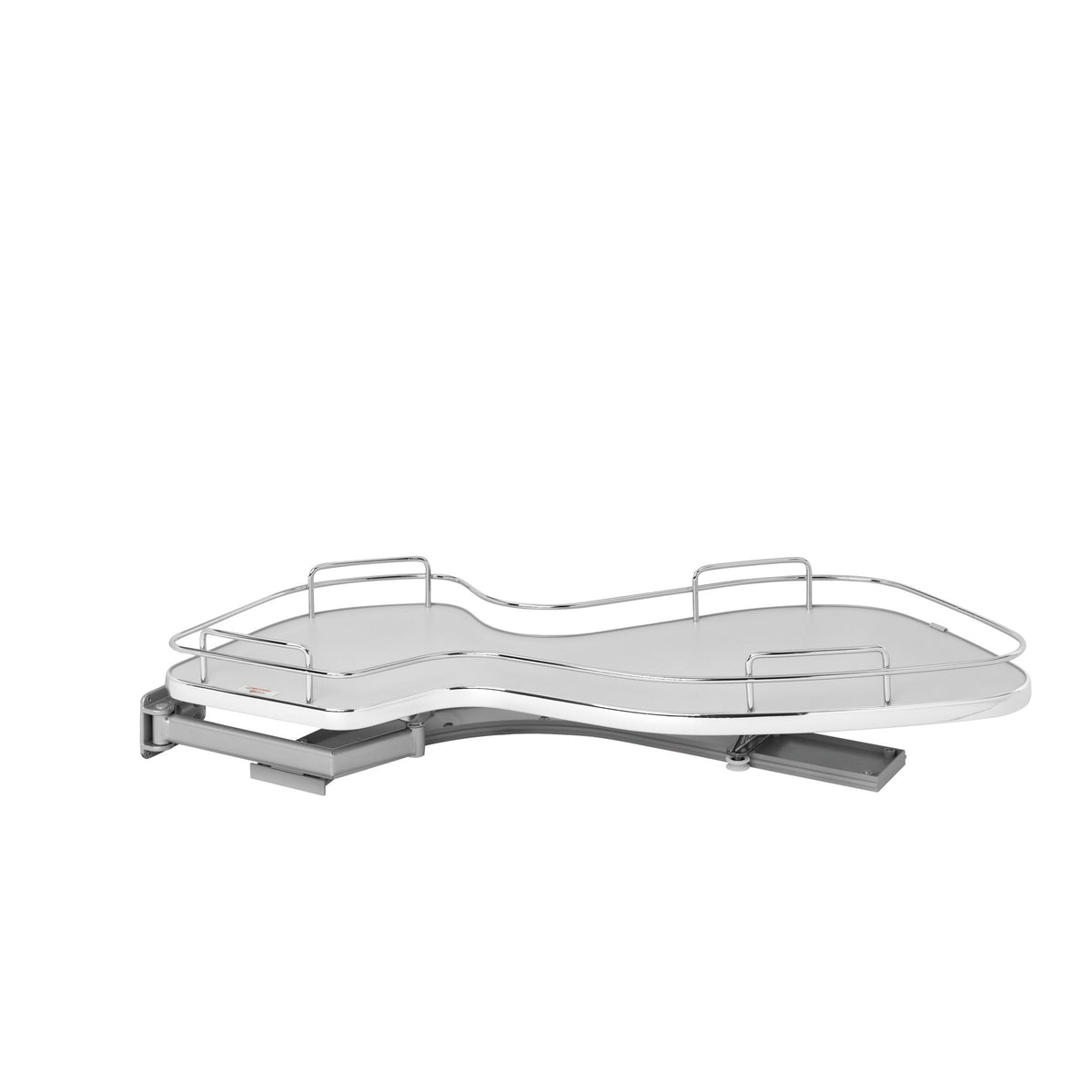 REV-A-SHELF 5371 Series Solid Bottom Flat Wire Single-Tier Cloud Optimizer Blind Corner Organizer