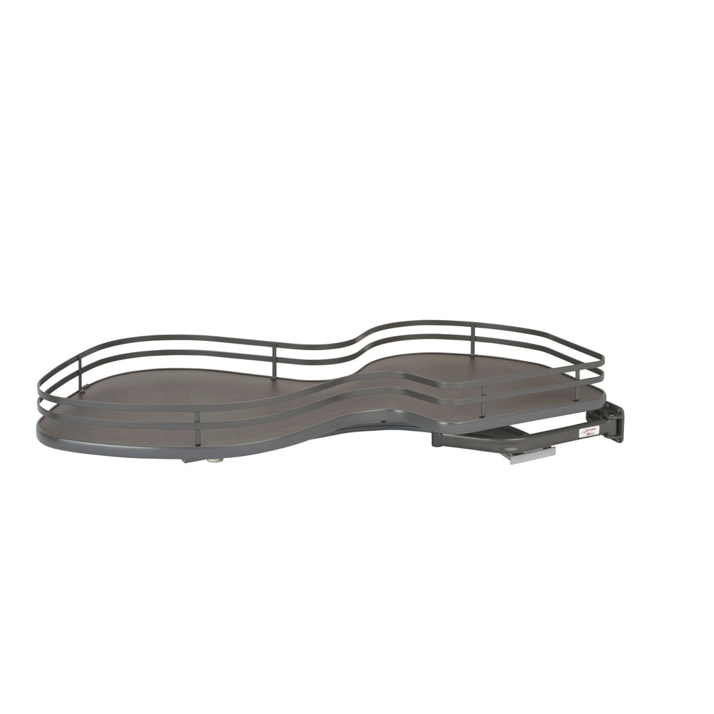 REV-A-SHELF 5371 Series Solid Bottom Flat Wire Single-Tier Cloud Optimizer Blind Corner Organizer