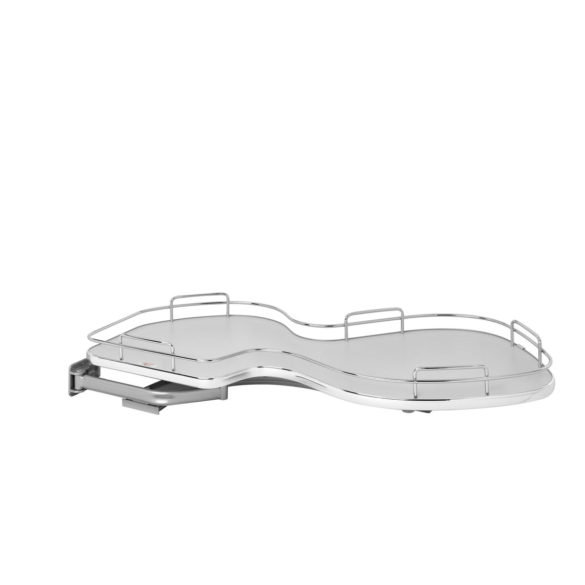 REV-A-SHELF 5371 Series Solid Bottom Flat Wire Single-Tier Cloud Optimizer Blind Corner Organizer
