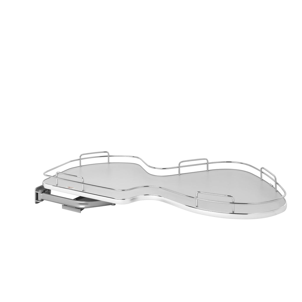 REV-A-SHELF 5371 Series Solid Bottom Flat Wire Single-Tier Cloud Optimizer Blind Corner Organizer