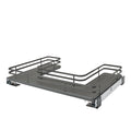 REV-A-SHELF 5386-FL Series Solid Bottom U-Shaped Vanity Pullout w/ BLUMOTION Soft-Close for Sink Base