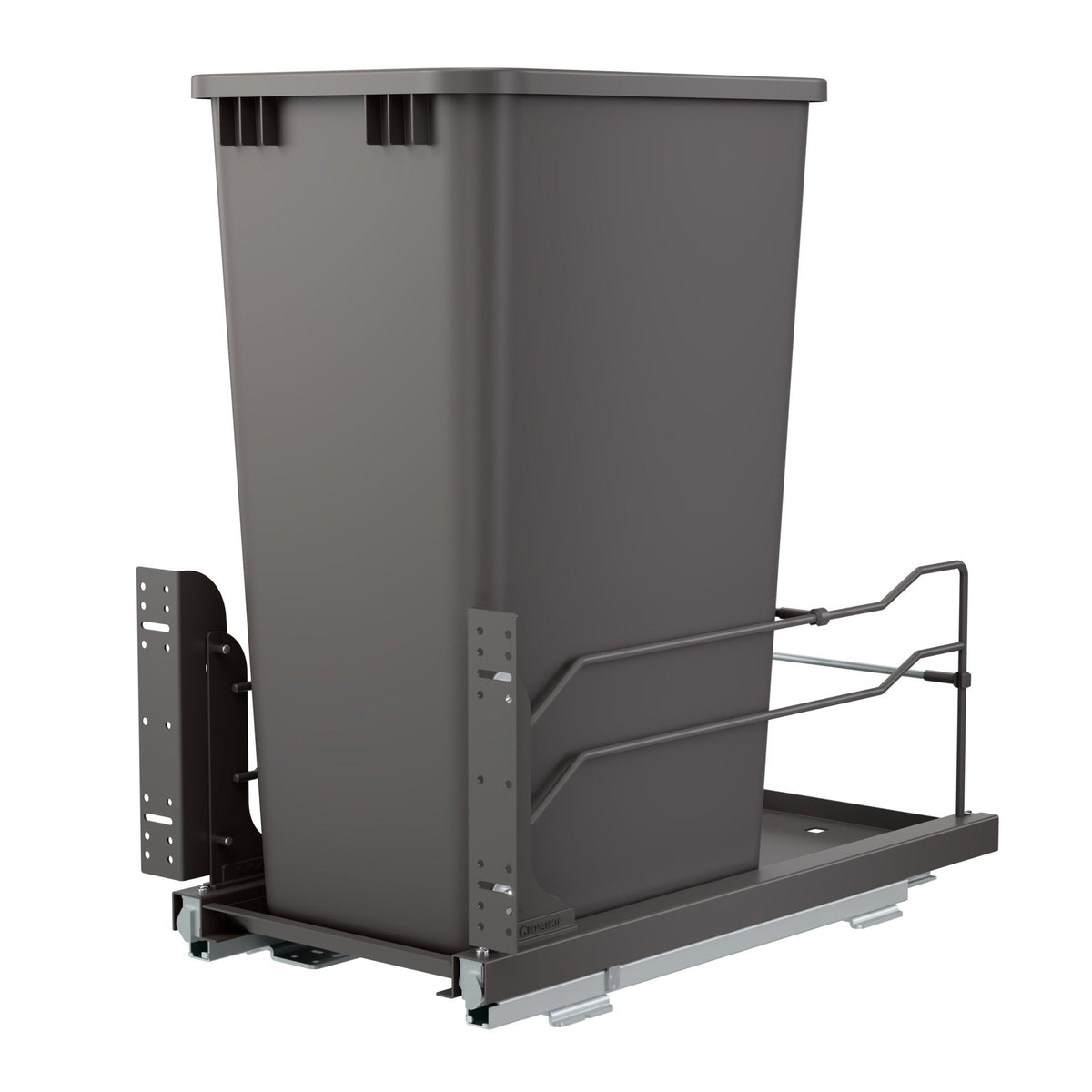 REV-A-SHELF 53WC Series Steel Bottom Mount Pullout Waste Container w/ Soft-Close