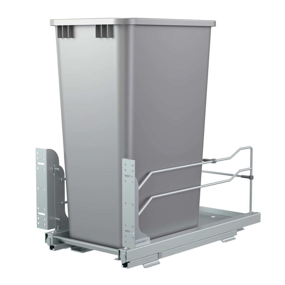 REV-A-SHELF 53WC Series Steel Bottom Mount Pullout Waste Container w/ Soft-Close