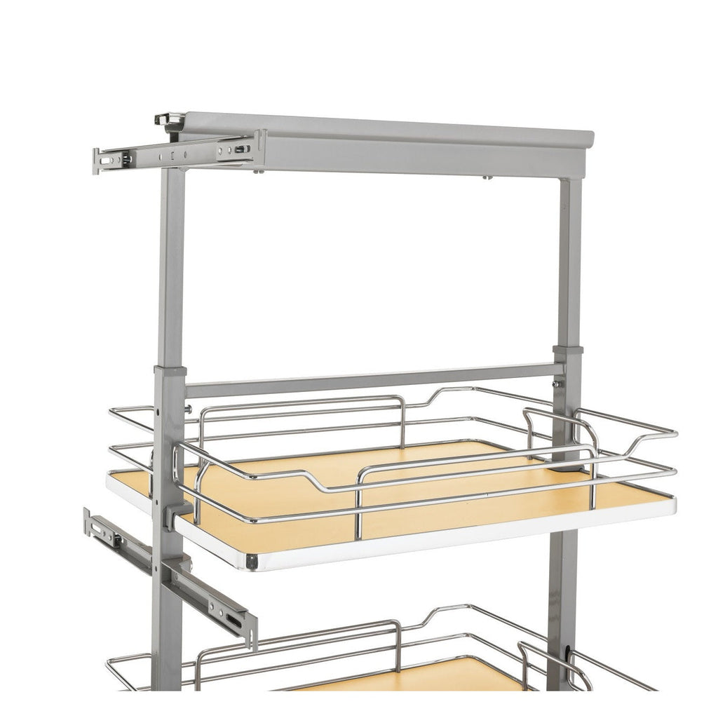REV-A-SHELF 57-EXTEND-1 Metal Adjustable Top Shelf Extender Bracket for 5300/5700 Series Pantries