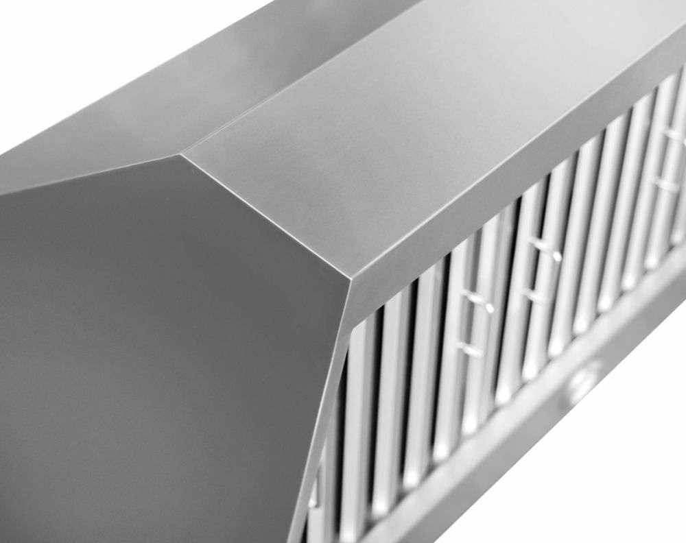 Victory Prestige 60 inch stainless steel BBQ range hood, view 5