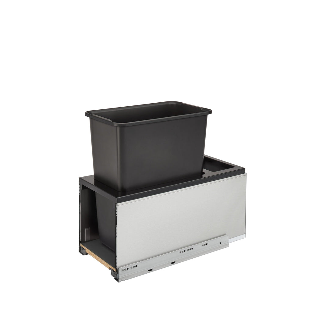 REV-A-SHELF 5LB Series LEGRABOX Pullout Waste Container w/ BLUM Soft-Close