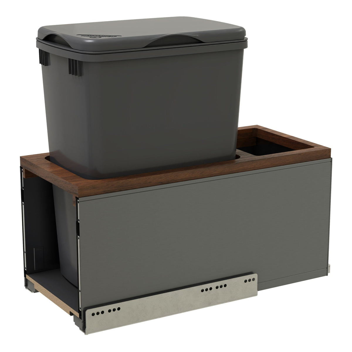 REV-A-SHELF 5LB Series LEGRABOX Pullout Waste Container w/ BLUM Soft-Close