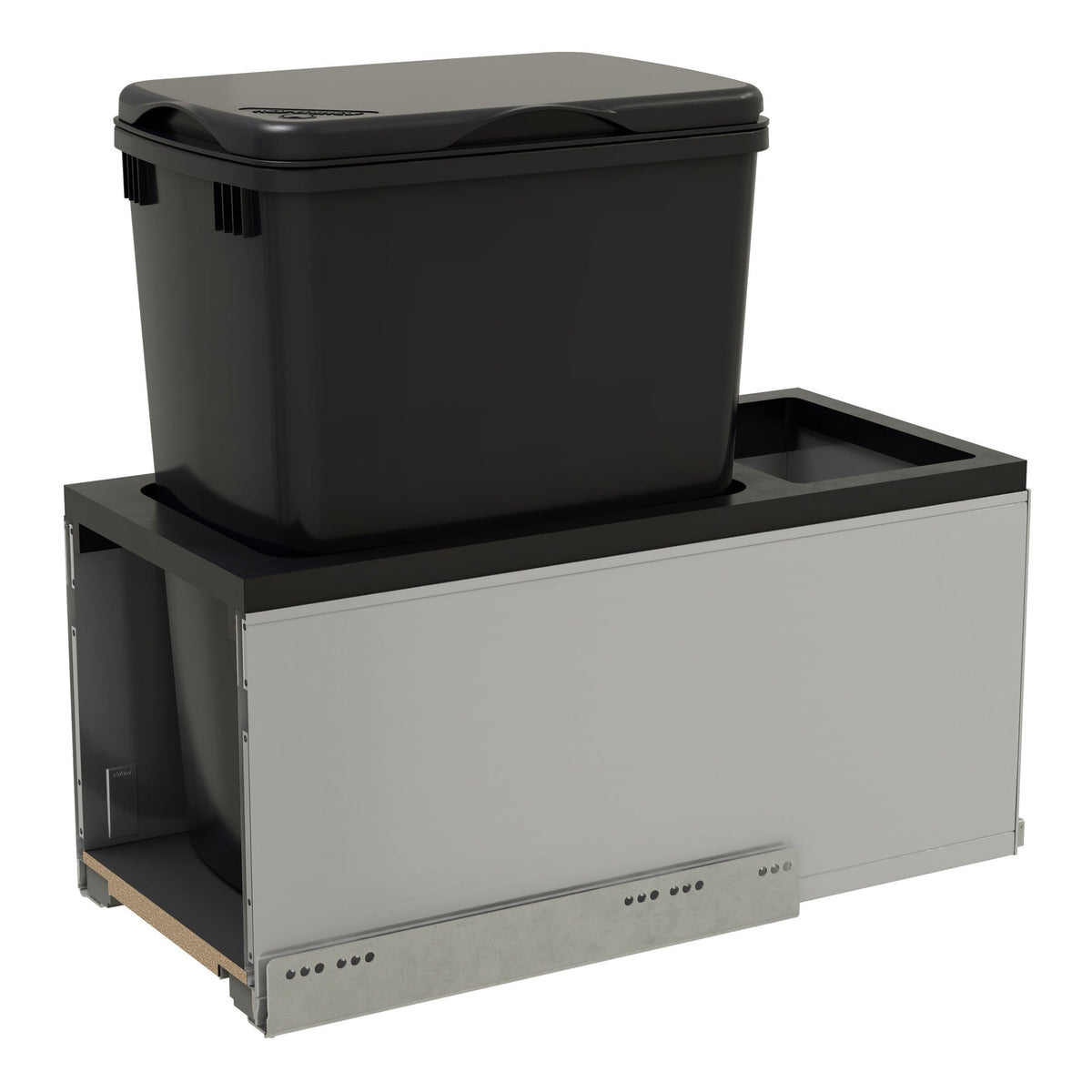 REV-A-SHELF 5LB Series LEGRABOX Pullout Waste Container w/ BLUM Soft-Close