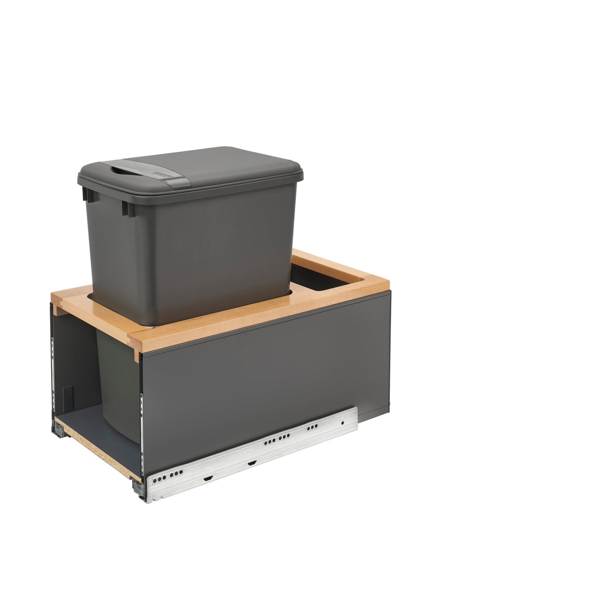 REV-A-SHELF 5LB Series LEGRABOX Pullout Waste Container w/ BLUM Soft-Close