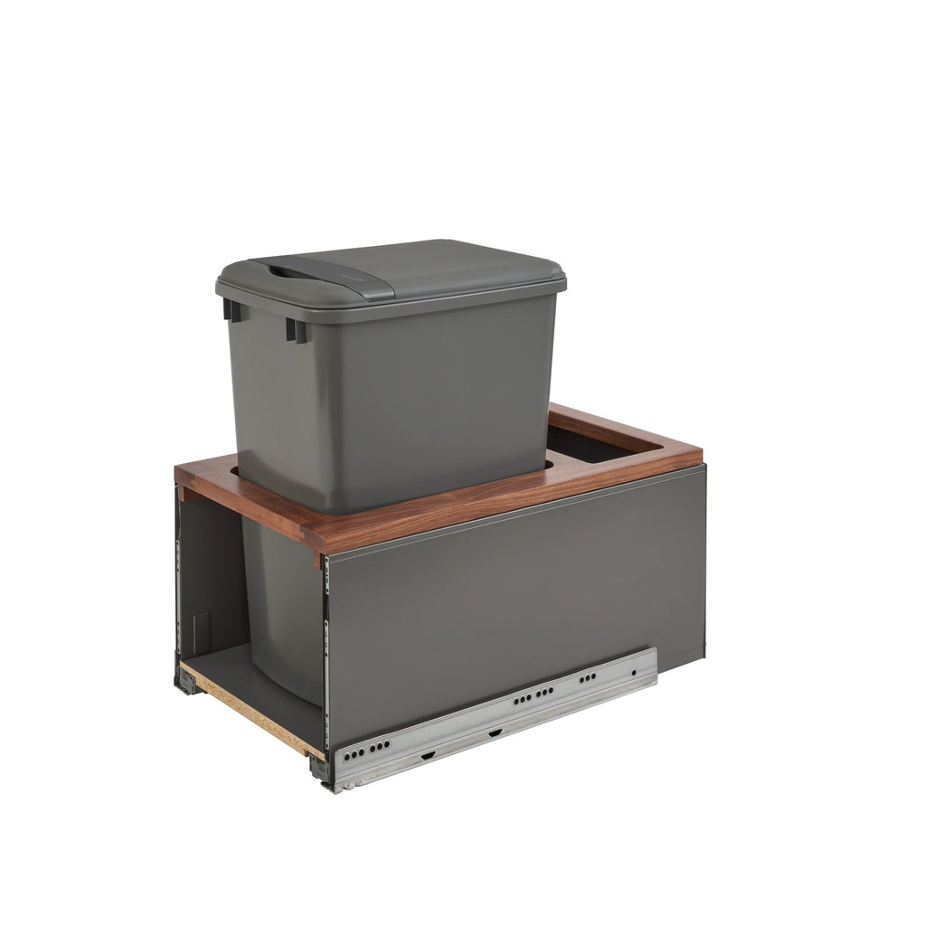 REV-A-SHELF 5LB Series LEGRABOX Pullout Waste Container w/ BLUM Soft-Close