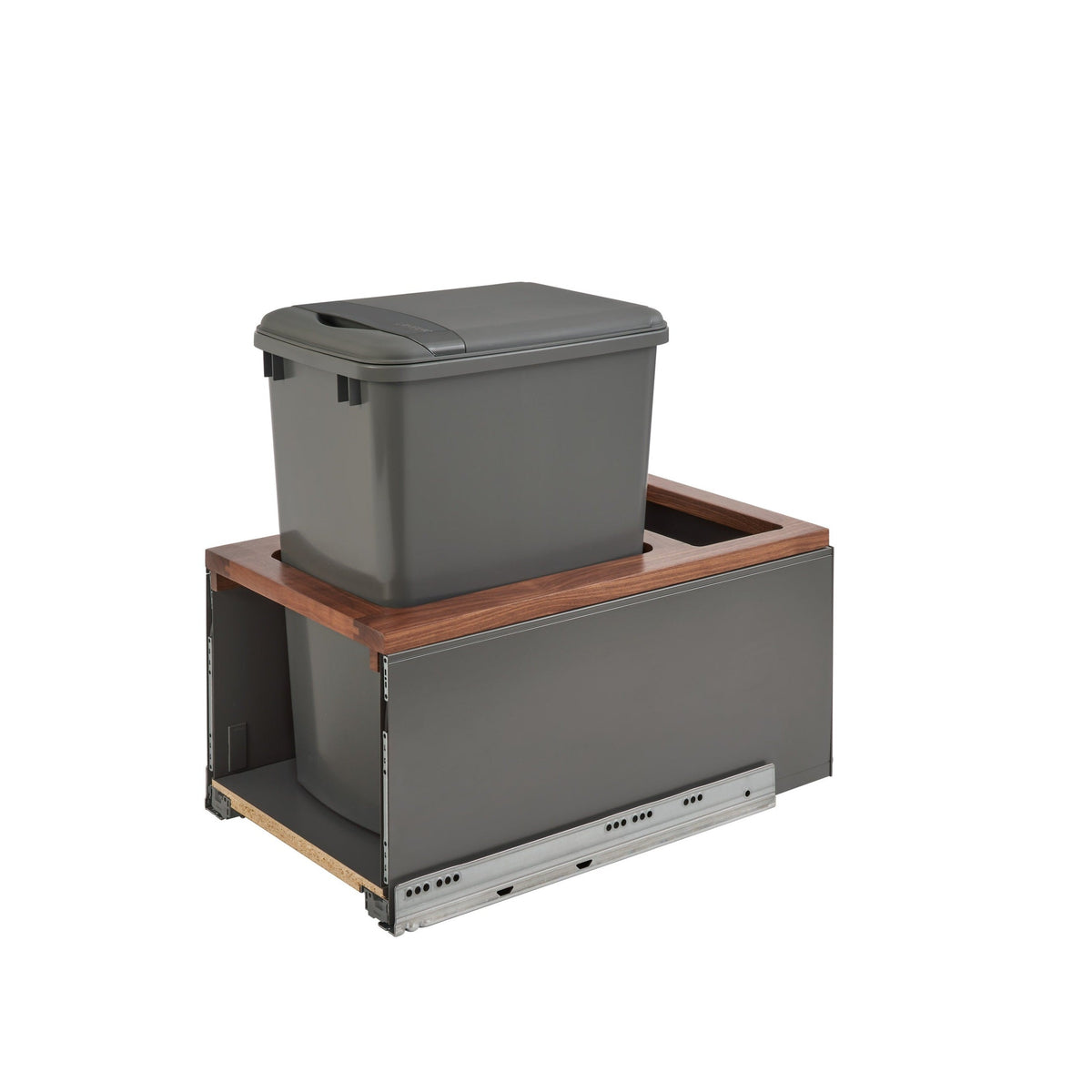 REV-A-SHELF 5LB Series LEGRABOX Pullout Waste Container w/ BLUM Soft-Close